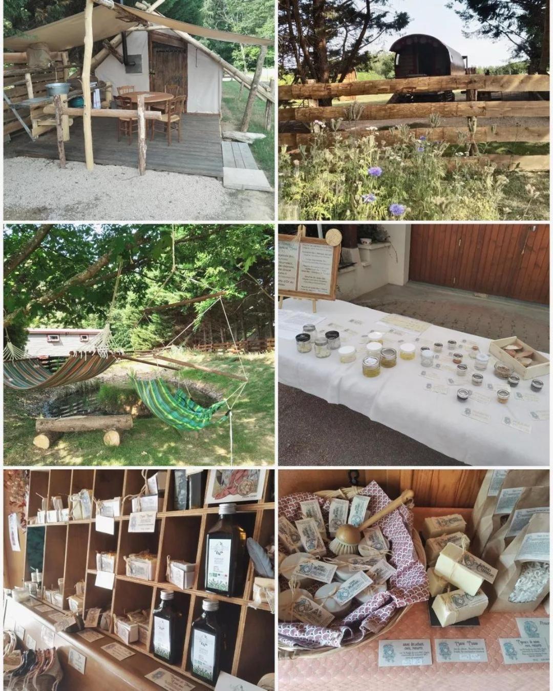 Tente Trappeur Ada, Au Jardin De La Vouivre Saint-Vincent-en-Bresse